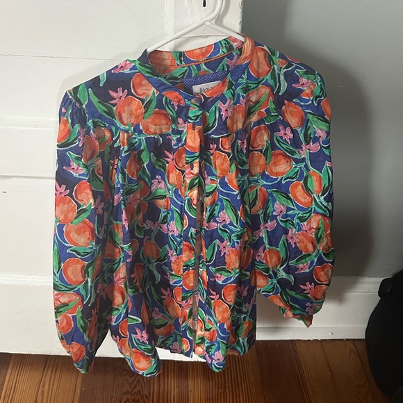 Anthropologie | Oranges Shirt | Size XL - Picture 2 of 4